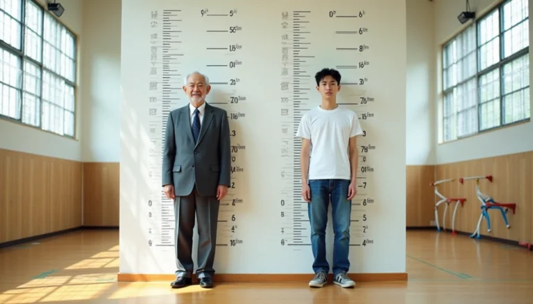 Japan's Average Male Height